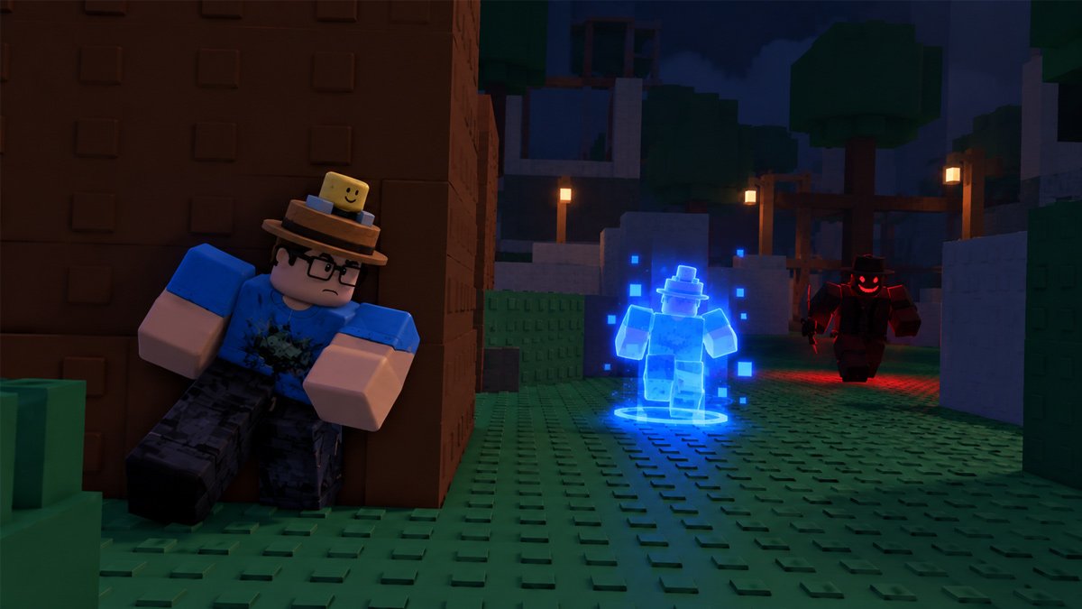 007n7 using his Clone to distract the Killer in Forsaken
