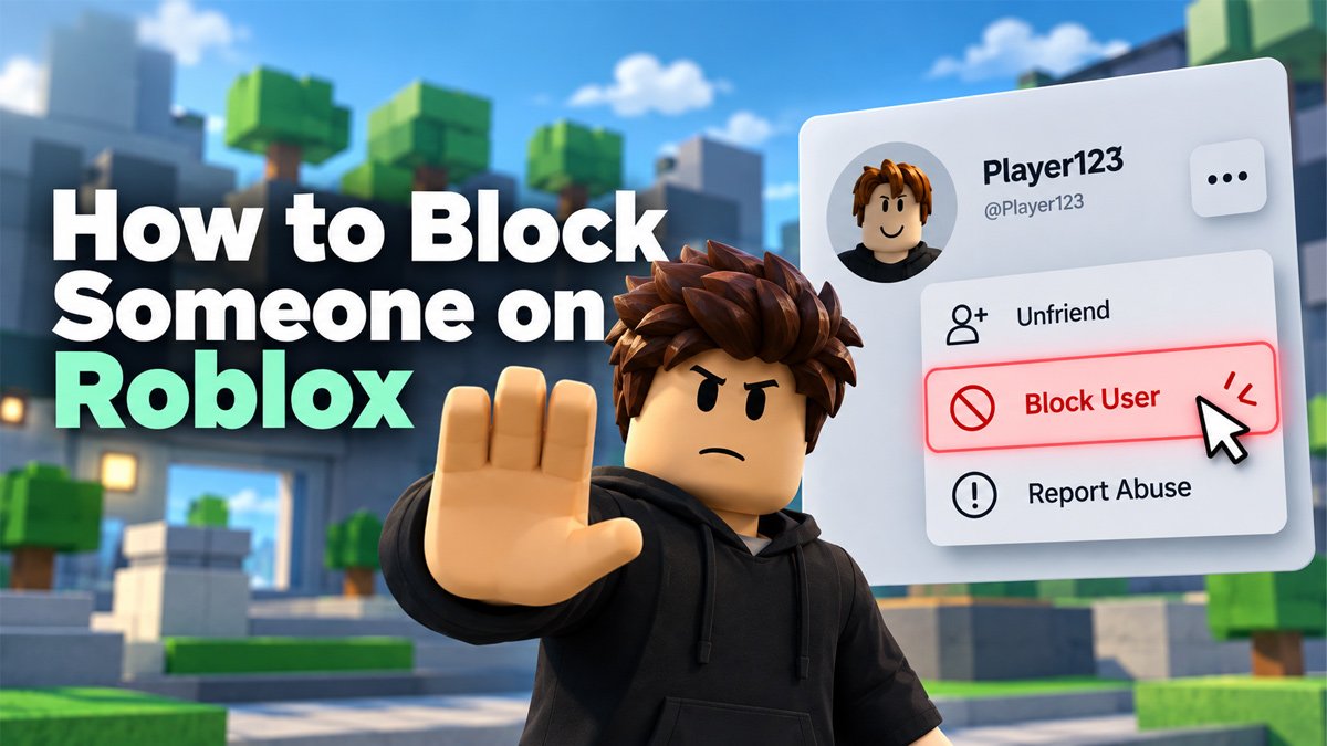 How to Block Someone on Roblox