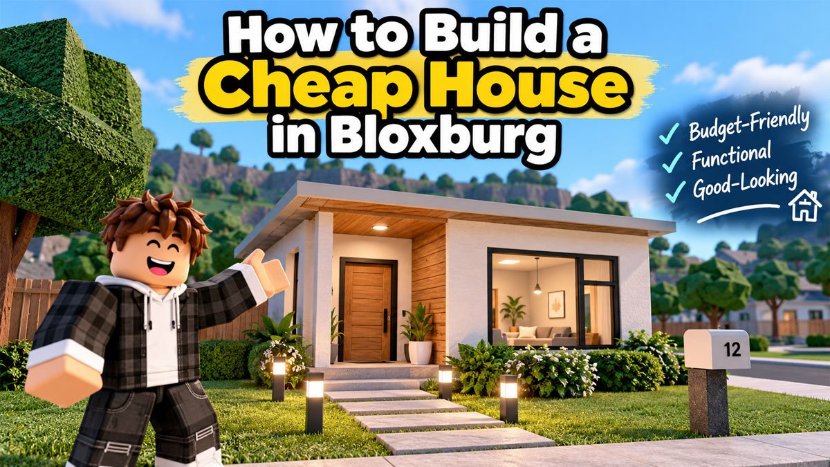 How to Build a Cheap House in Bloxburg