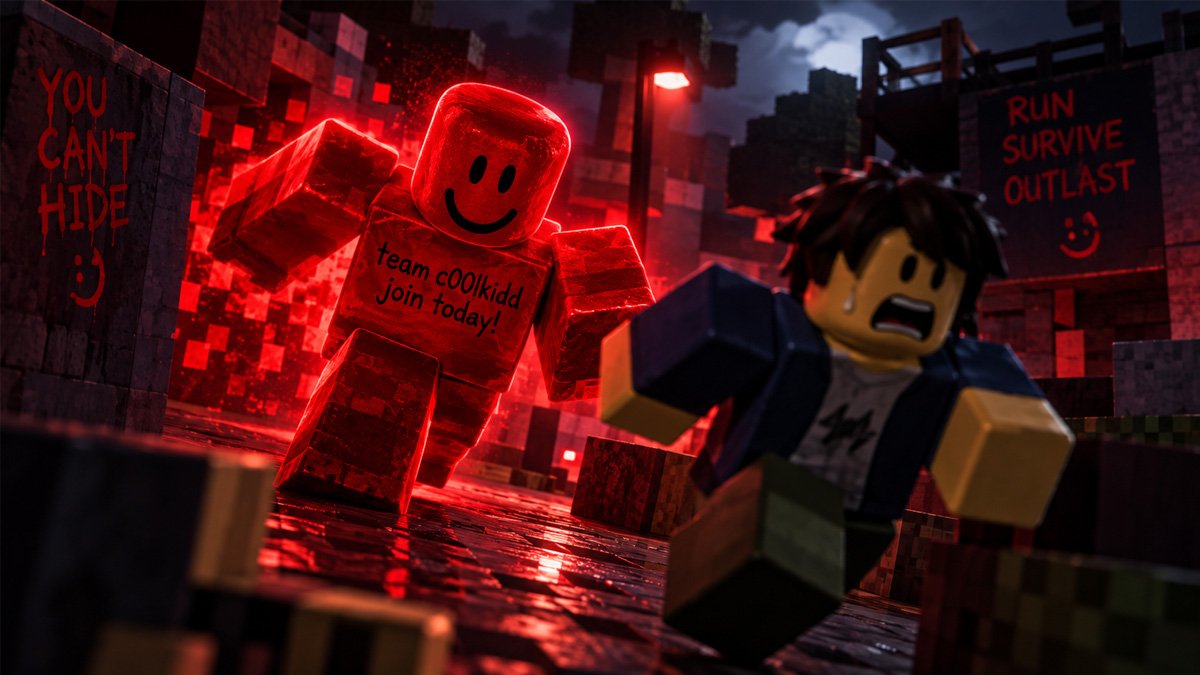 C00lkidd chasing a Survivor in Forsaken