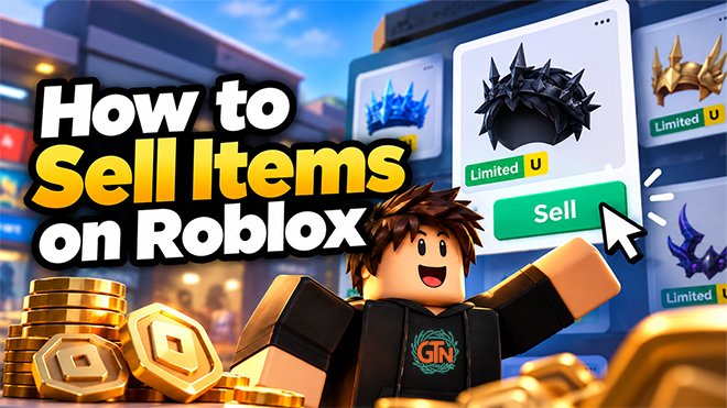 How to sell items on Roblox