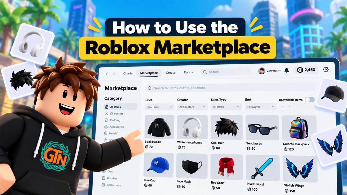 How to use the Roblox Marketplace