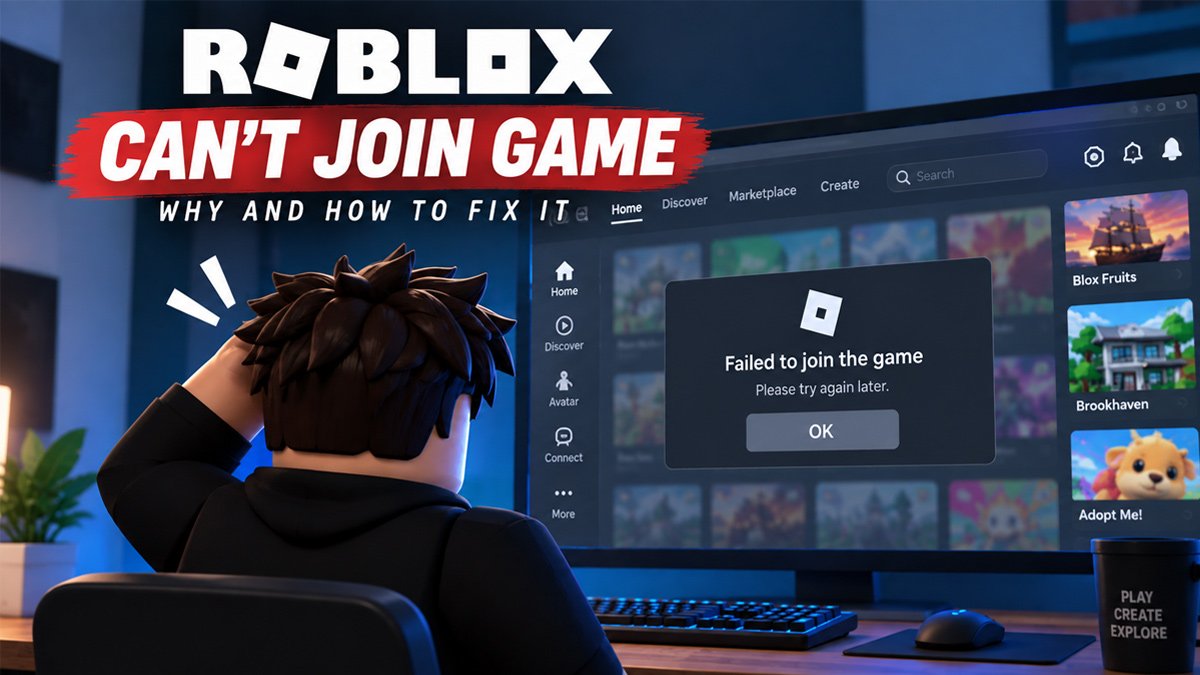 Roblox Can't Join Game