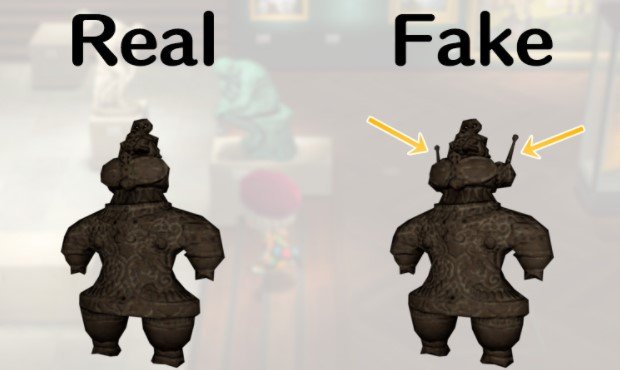 ACNH Ancient Statue