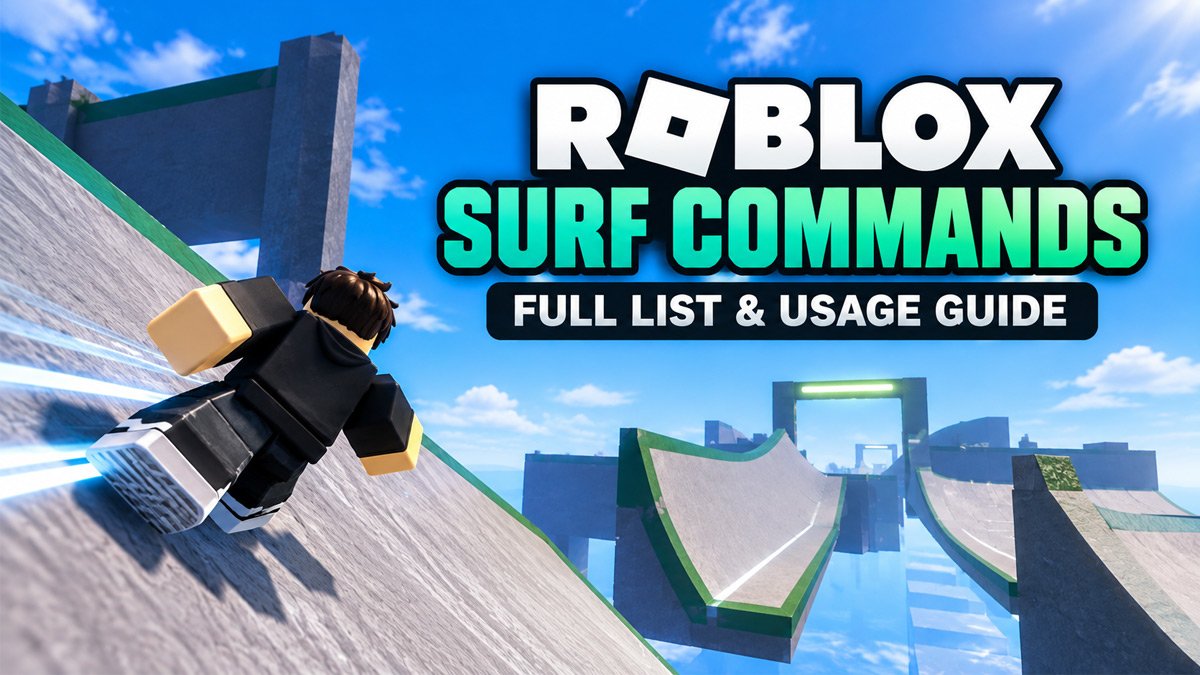 Roblox Surf commands gameplay guide